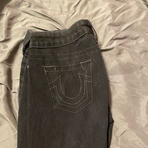 Womans black jegging